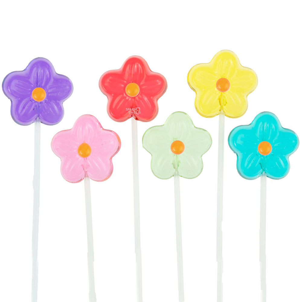 Daisy Lollipops by Sparko Sweets
