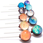 Galaxy Planet Lollipops by Sparko Sweets
