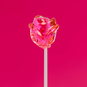 3D Rose Twinkle Pops Lollipops (120 Pieces) - Sparko Sweets