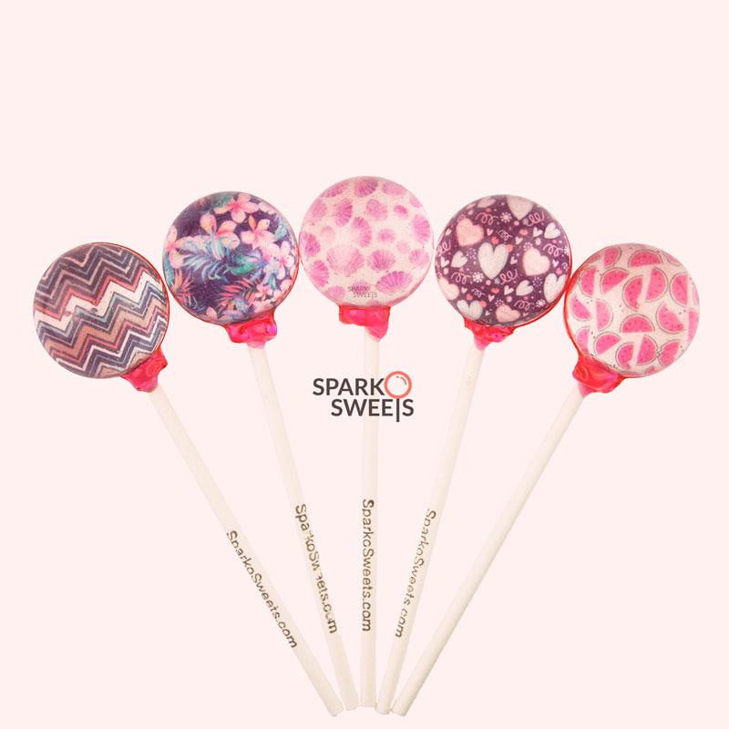 Custom Picture Lollipops - Sparko Sweets
