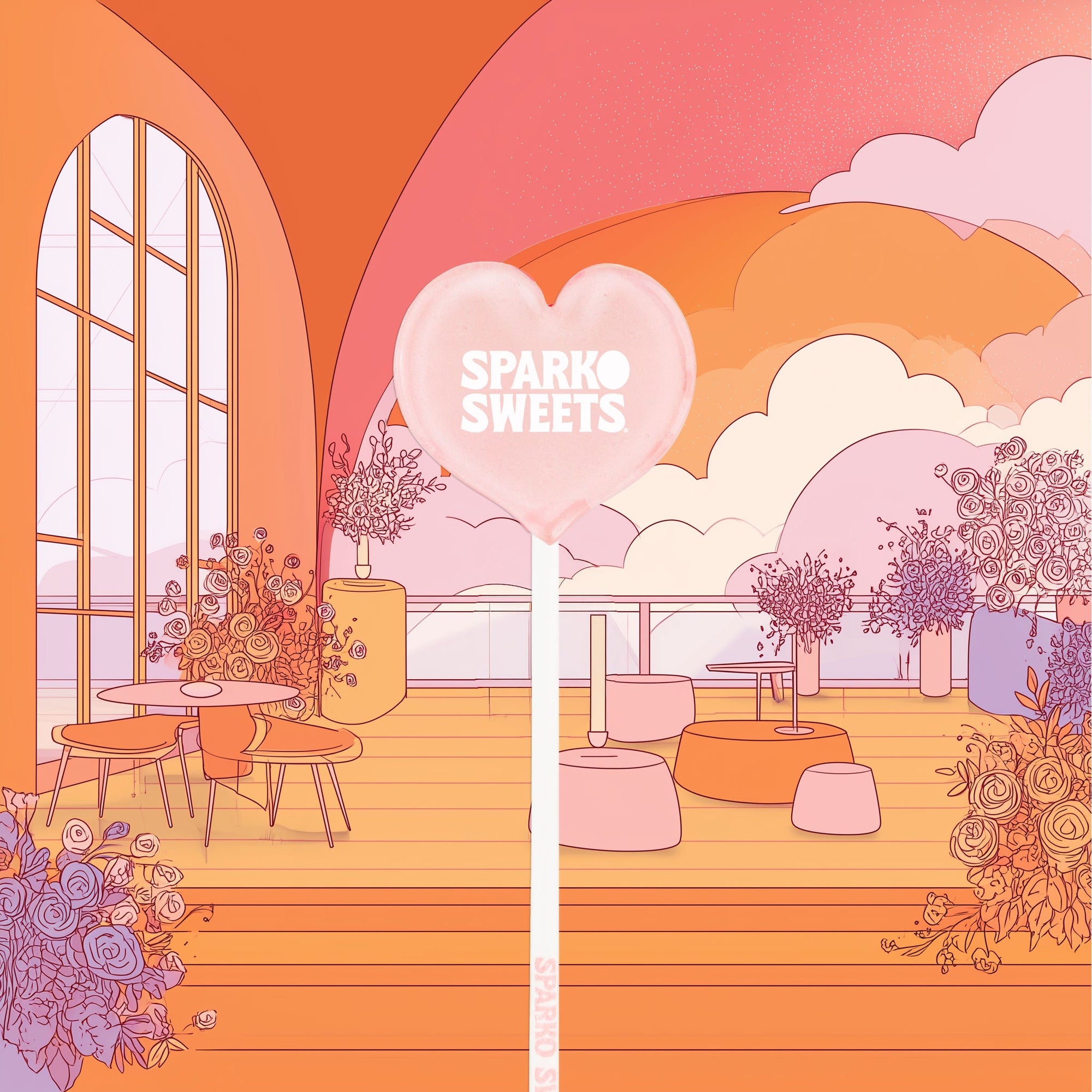 Sparko Sweets Lollipops for Brand Activations, Made in Los Angeles