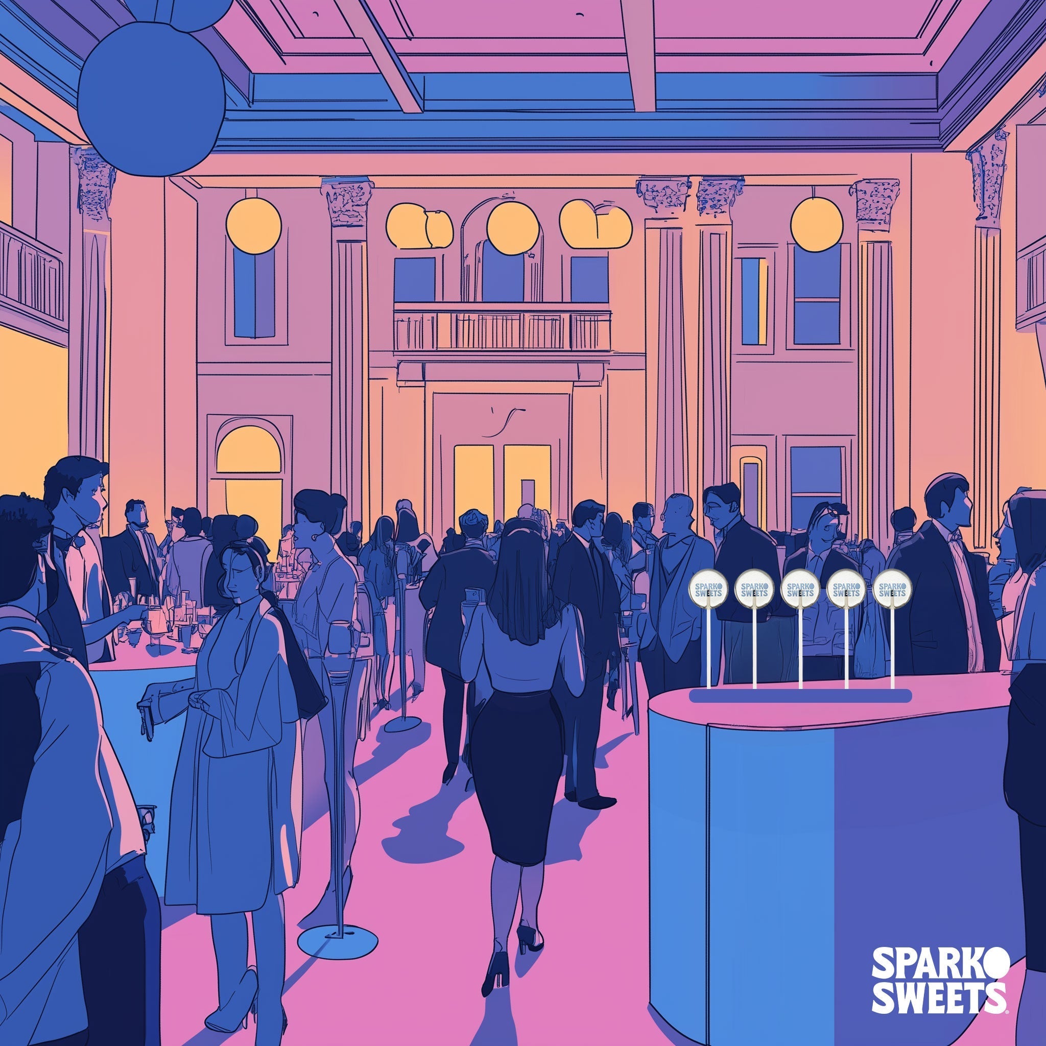 Sparko Sweets Custom Lollipops for Hotels