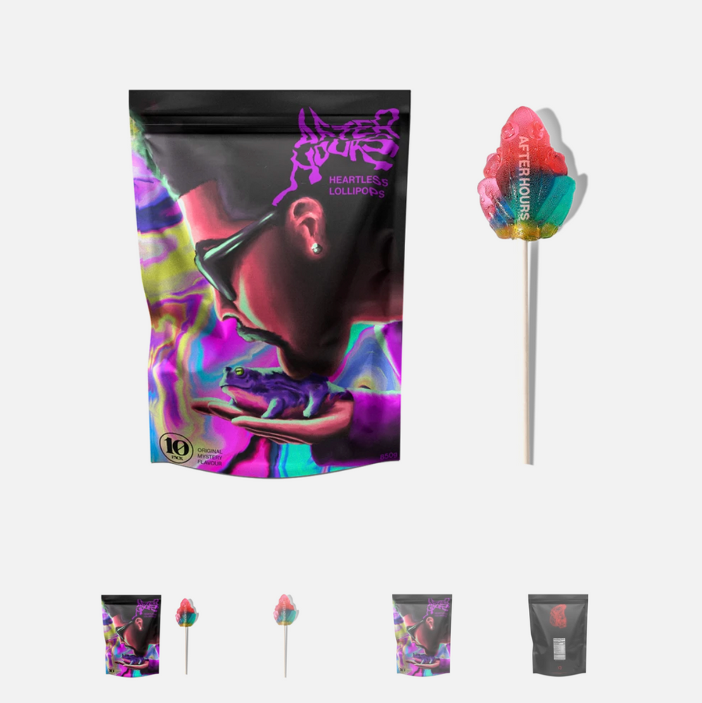 Who Made The Weeknd Frog Lollipops