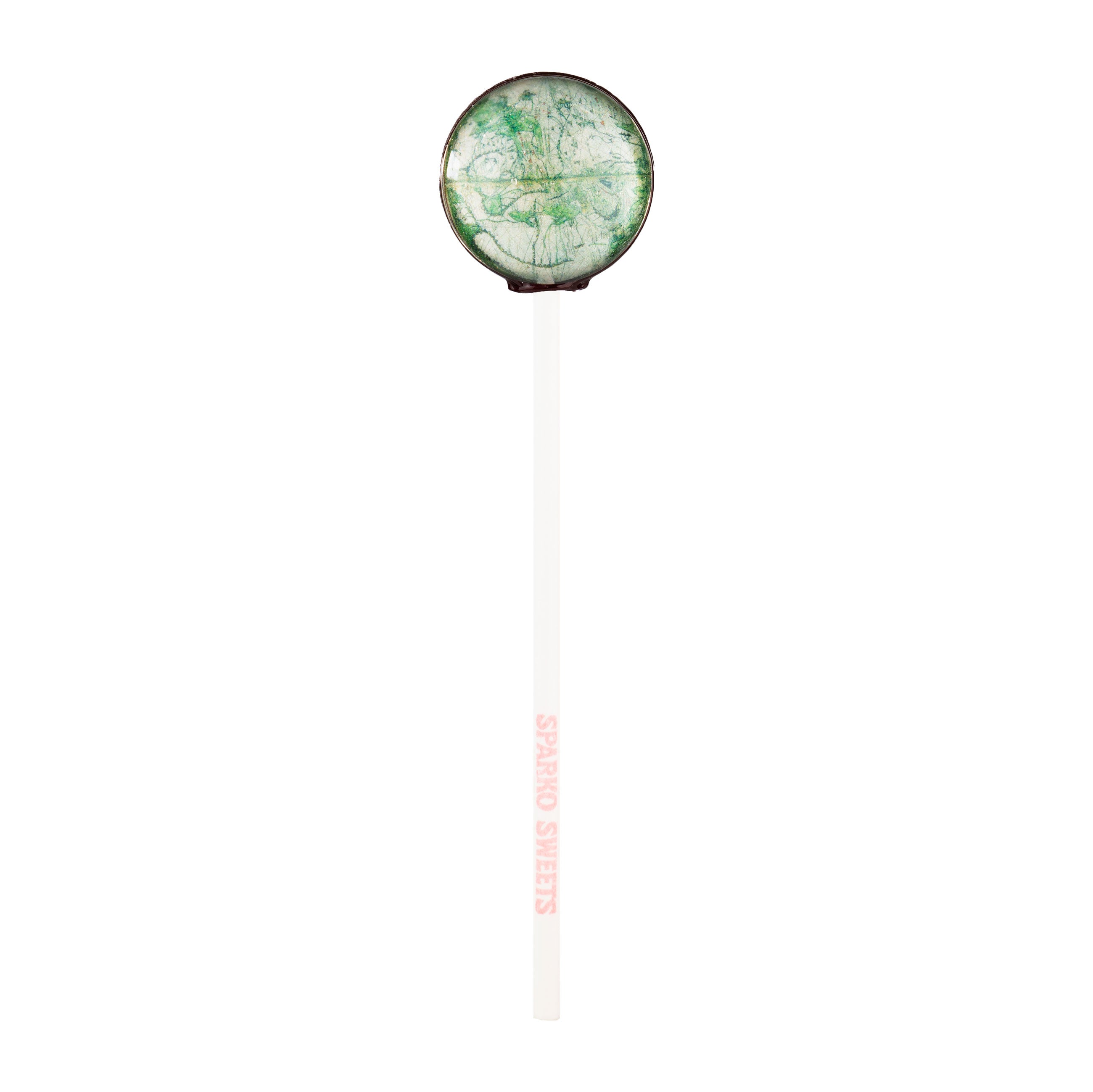 Sparko Sweets Ancient Maps Lollipops, Made in Los Angeles, Perfect for Travel or Exploration Themed Events, Gifts for History Lovers and Educators, Wedding or Corporate Favors