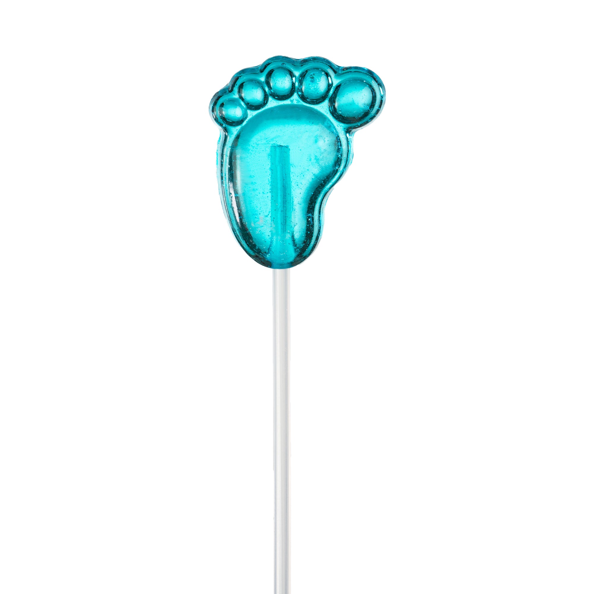 Sparko Sweets Blue Baby Feet Lollipops for Boy Baby Shower