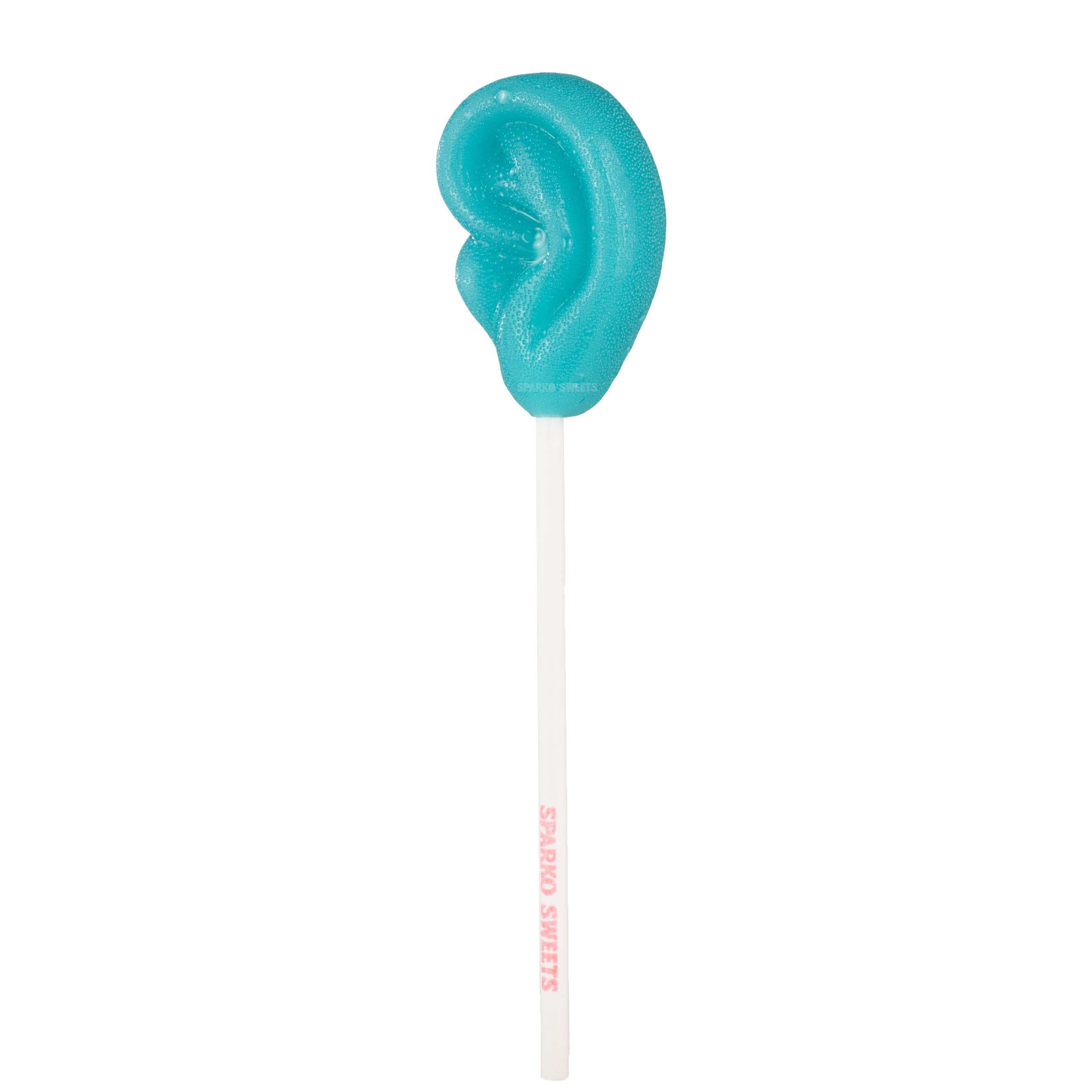 Sparko Sweets Van Gogh Ear Lollipops, Blue Raspberry Flavor, Made in Los Angeles, Perfect for Birthday Parties, Corporate Events, Halloween Trick-or-Treats Sweets