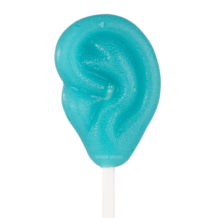 Van Gogh Ear Lollipops - Blue Raspberry (24 Pops)