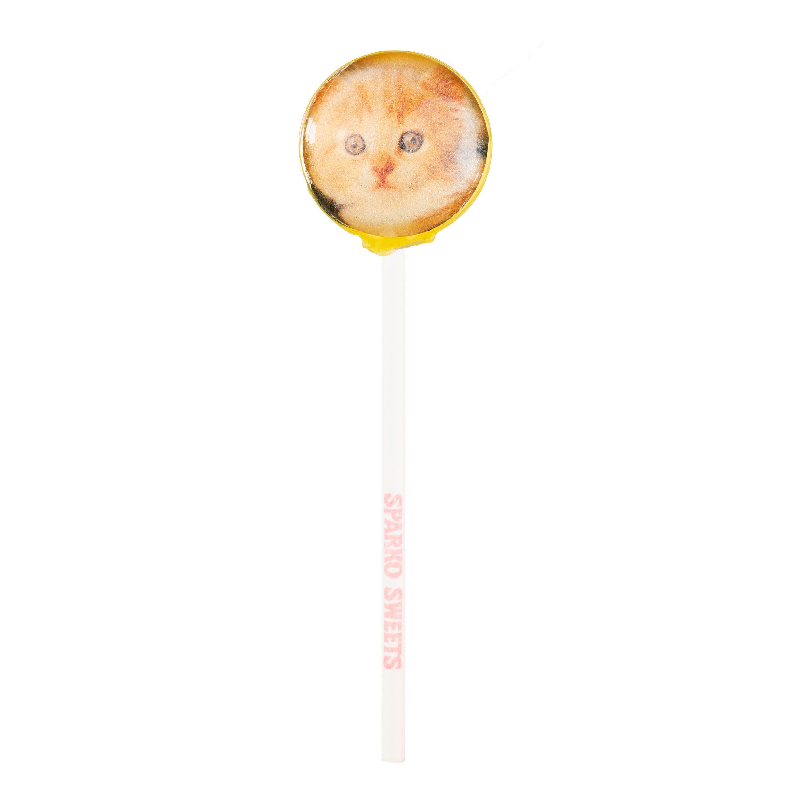 Sparko Sweets Kitten and Cat Lollipops, Made in Los Angeles, Perfect for Holiday Gifts, Birthday Party Favors, Corporate Giveaways