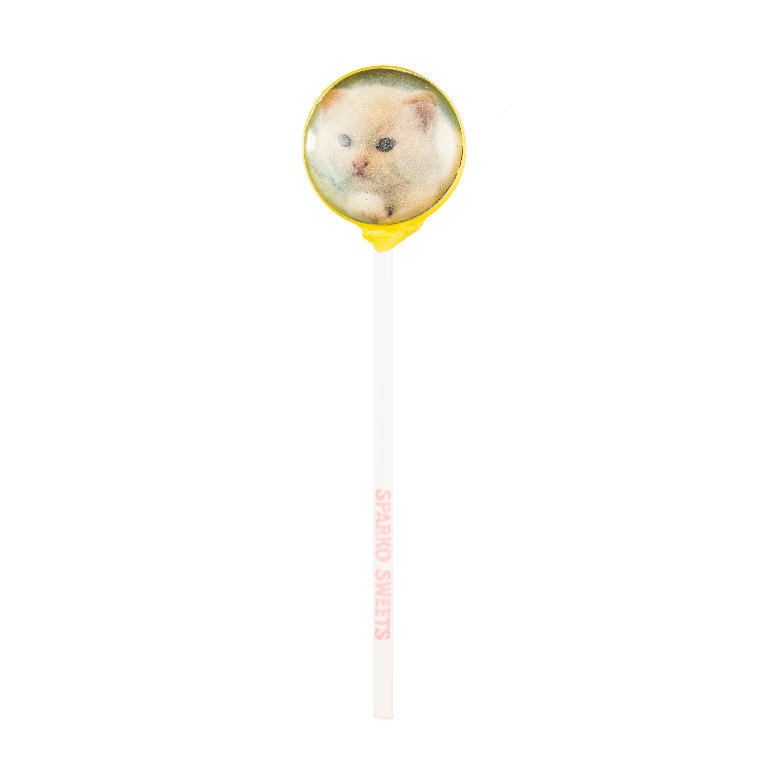 Sparko Sweets Kitten and Cat Lollipops, Made in Los Angeles, Perfect for Holiday Gifts, Birthday Party Favors, Corporate Giveaways
