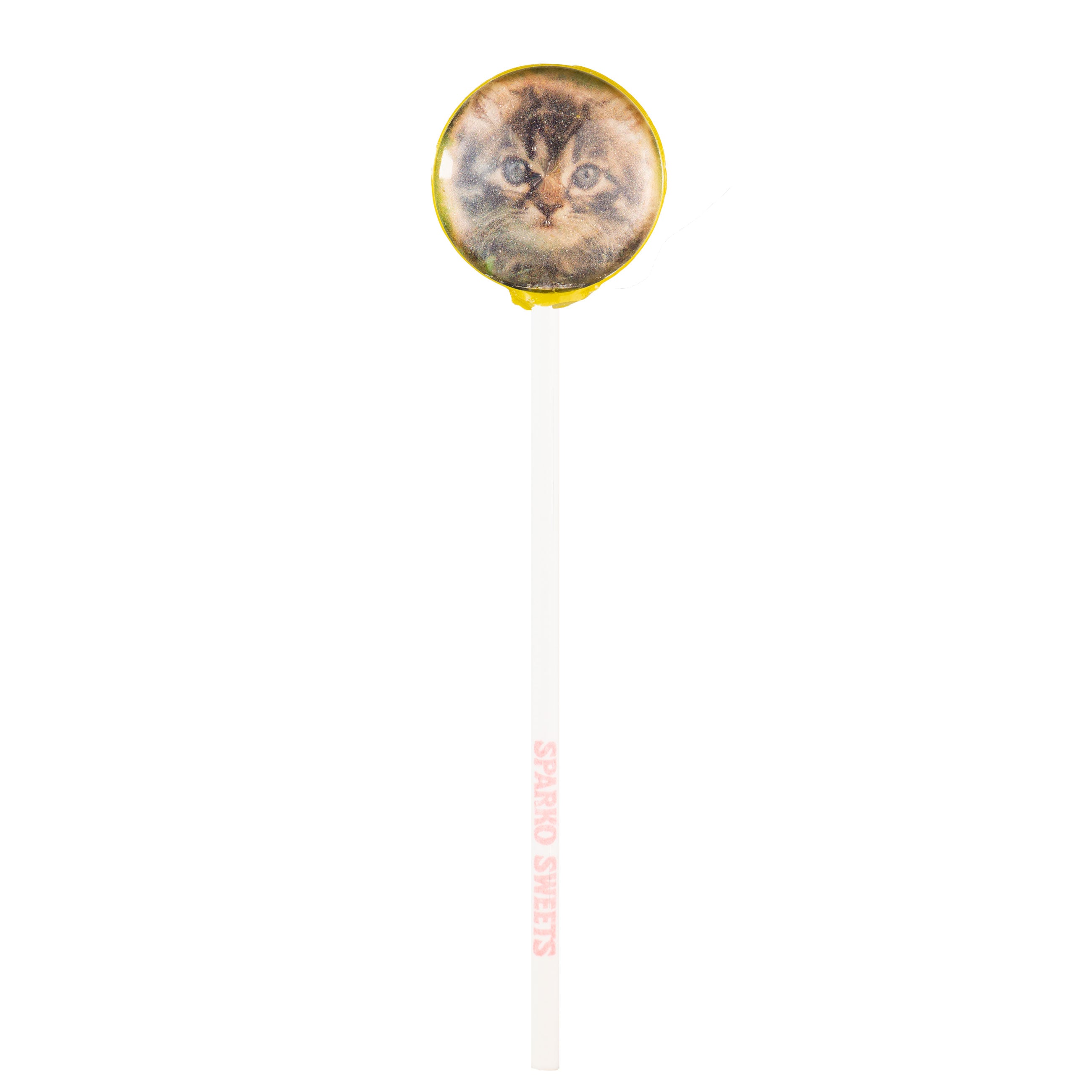 Sparko Sweets Kitten and Cat Lollipops, Made in Los Angeles, Perfect for Holiday Gifts, Birthday Party Favors, Corporate Giveaways