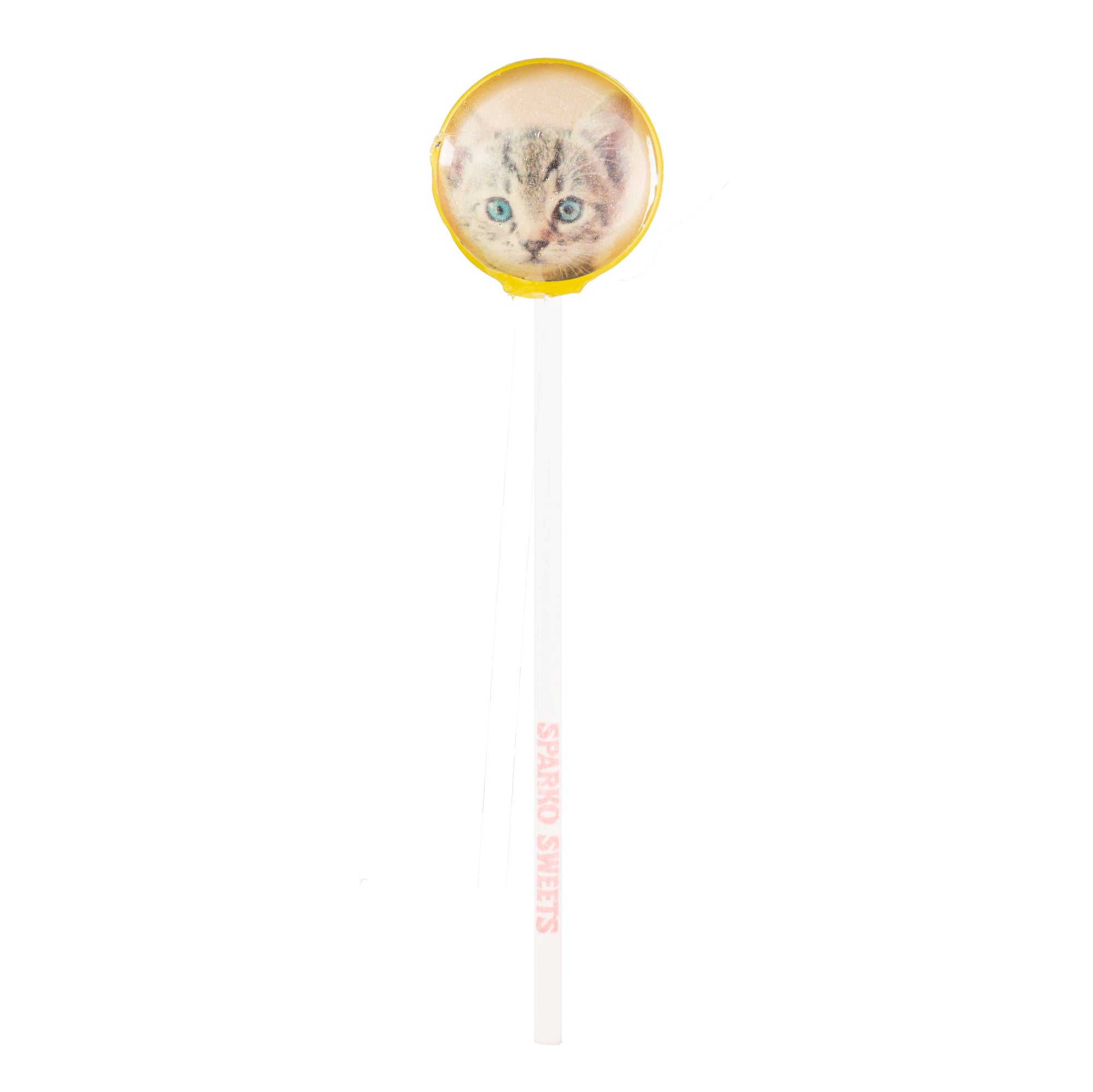 Sparko Sweets Kitten and Cat Lollipops, Made in Los Angeles, Perfect for Holiday Gifts, Birthday Party Favors, Corporate Giveaways