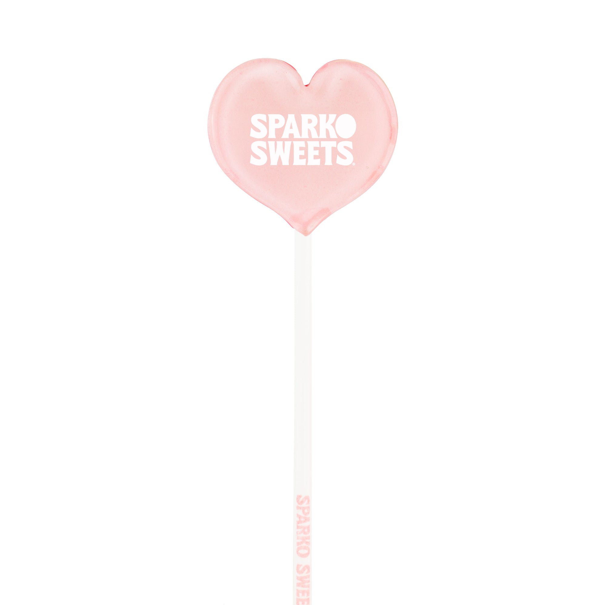 Sparko Sweets Custom Image Heart Lollipops, Made in Los Angeles, Perfect for Corporate Events, Promotional Giveaways, Birthday Celebrations, Galentine's Day, Valentine's Day, Engagements, Brand Activations