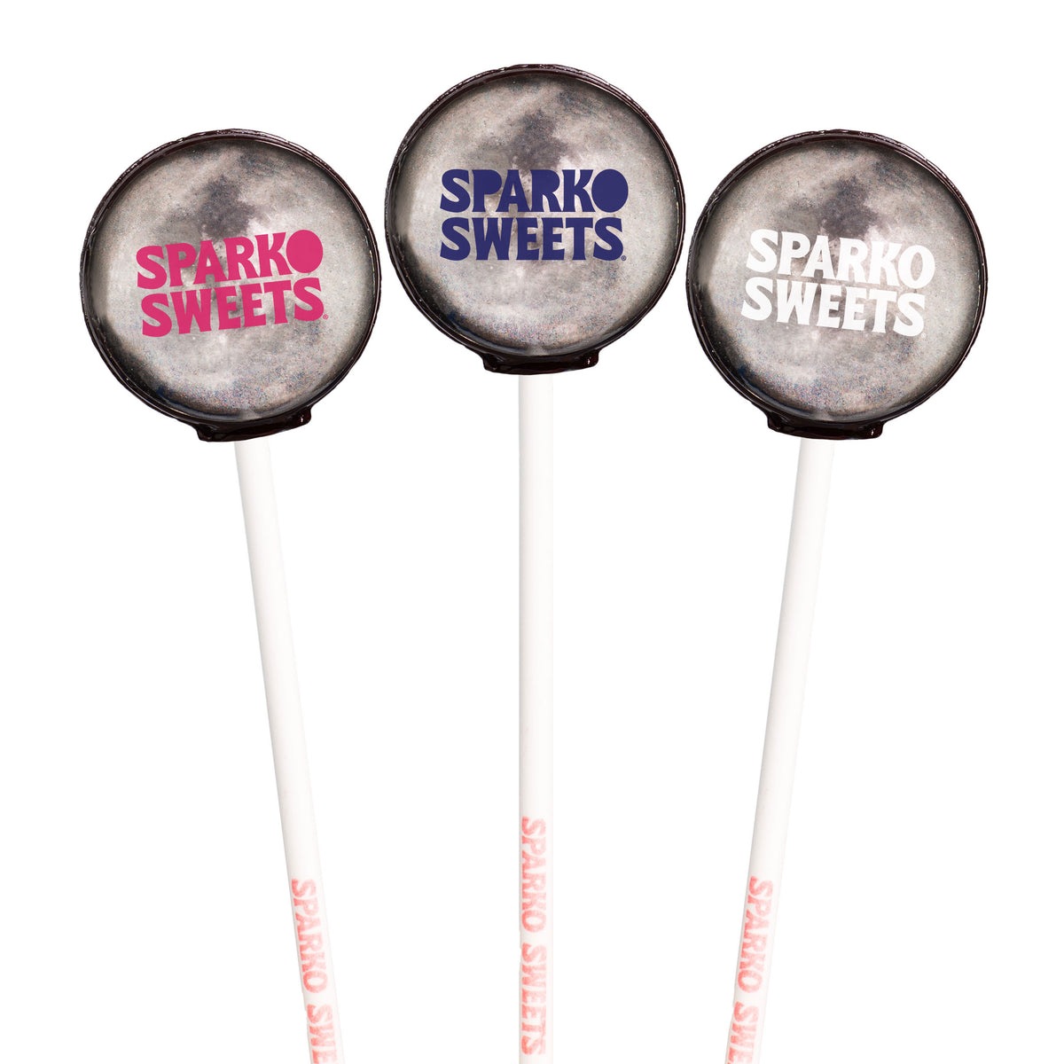 Custom Lunar Moon Lollipops 1.26"