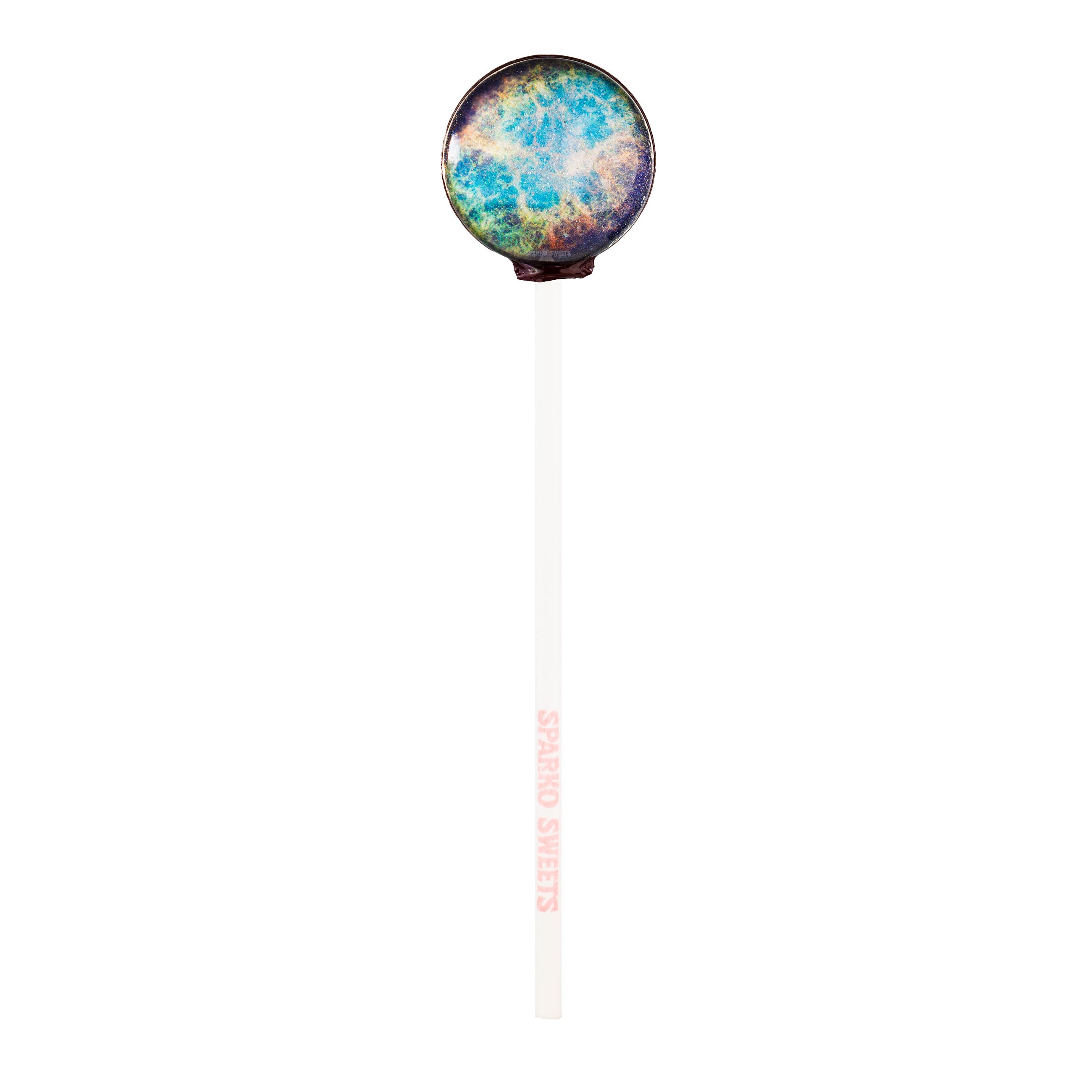 Sparko Sweets Galaxy Lollipops, Nebula Designs, Made in Los Angeles, Perfect for Space-Themed Celebrations, Corporate Giveaways, Promotional Swag, Birthday Parties, Gifts