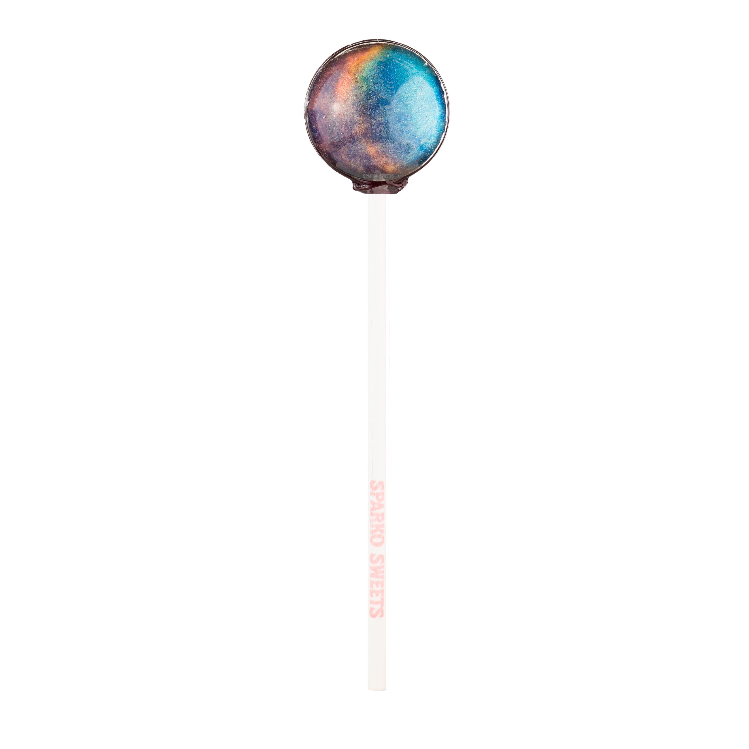 Sparko Sweets Galaxy Lollipops, Nebula Designs, Made in Los Angeles, Perfect for Space-Themed Celebrations, Corporate Giveaways, Promotional Swag, Birthday Parties