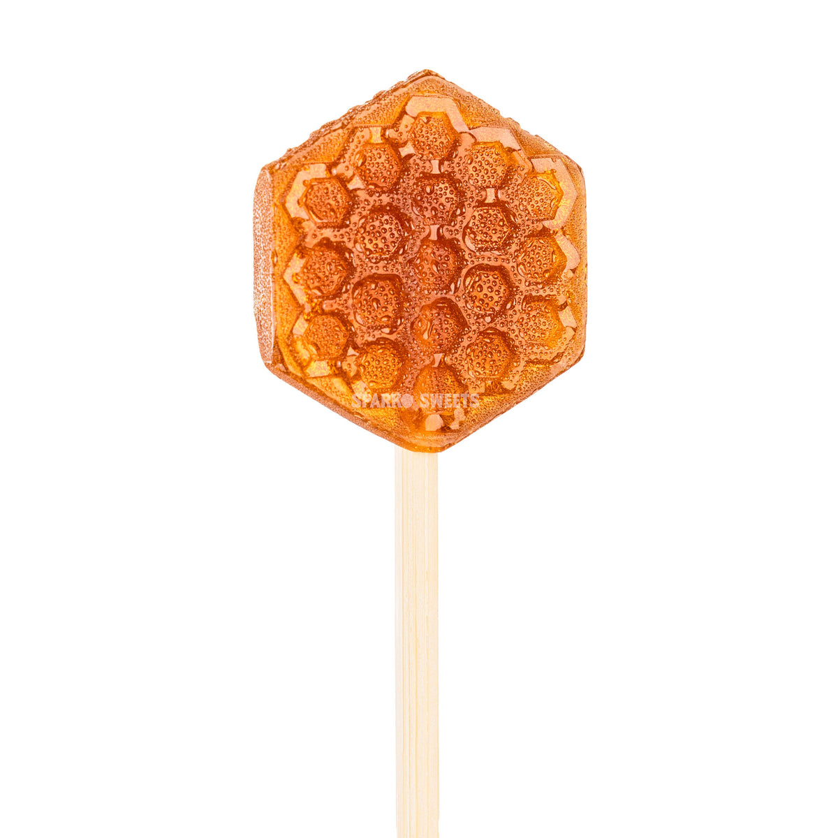 Ginger Honeycomb Lollipops