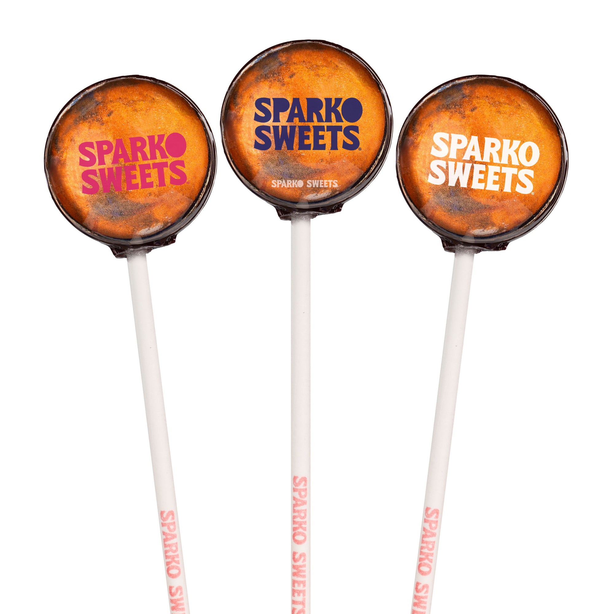 Sparko Sweets Custom Mars Galaxy Lollipops, Made in Los Angeles, Perfect for Promotional Giveaways, Space Parties, Birthday Celebrations, Corporate Events