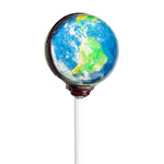 Galaxy Earth Planet Lollipops by Sparko Sweets