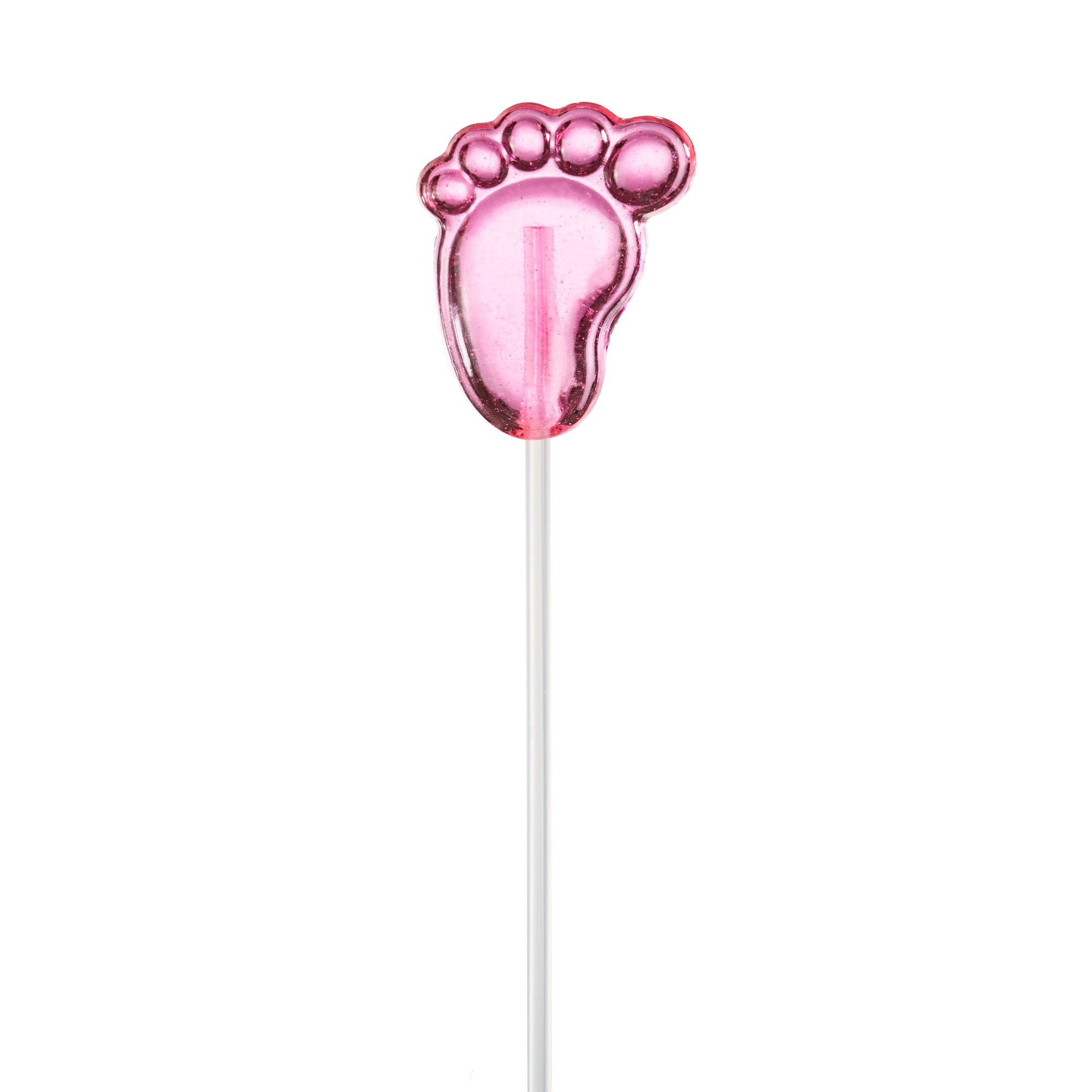 Sparko Sweets Sugar-Free Pink Baby Feet Lollipops - Ideal for Girl Baby Shower