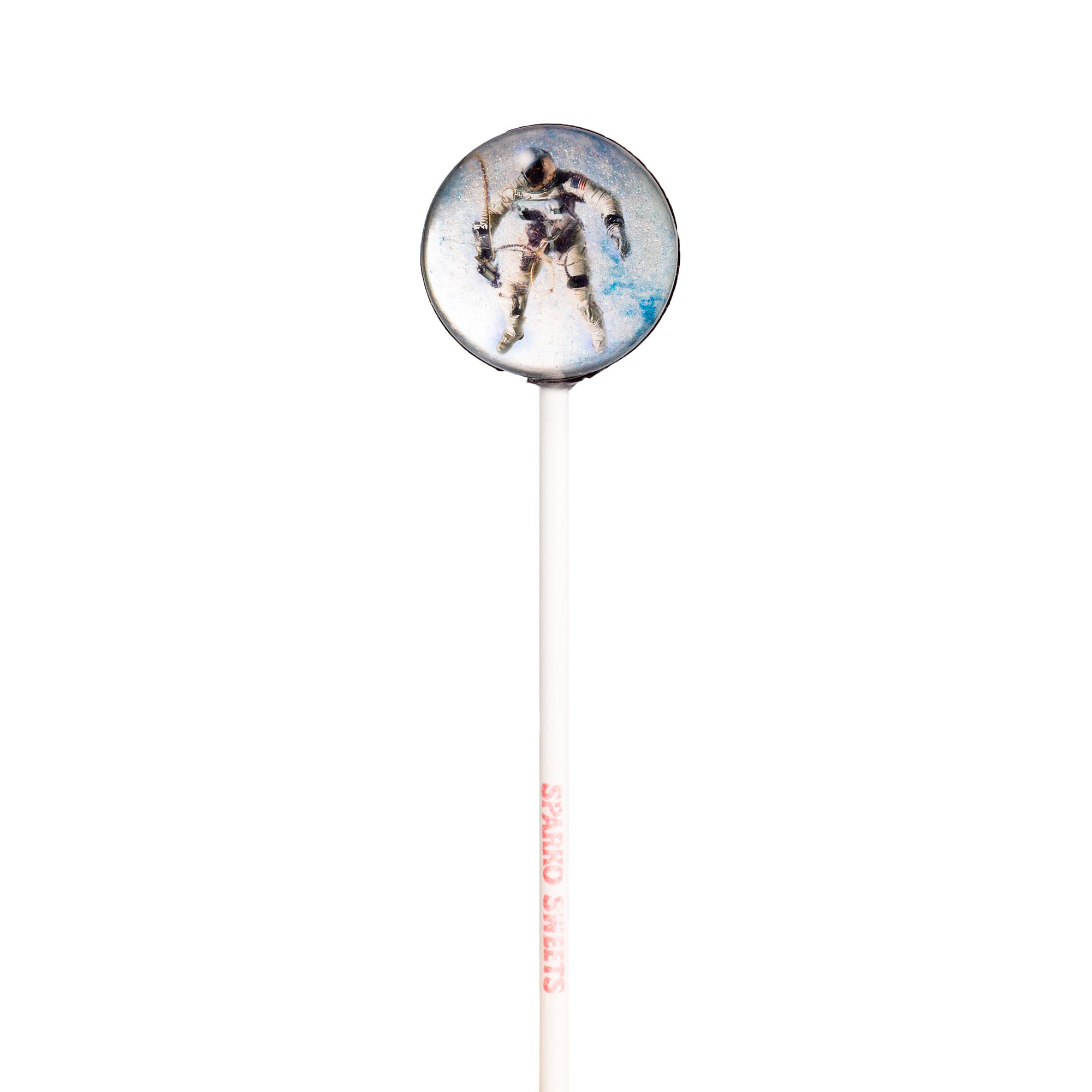 NASA Gemini Galaxy Lollipops, Made in Los Angeles, Ideal for Space Party Favors, Celebrations, and Corporate Giveaways