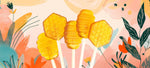 Honey Lollipops with No Corn Syrup and No Artificial Ingredients by Sparko Sweets