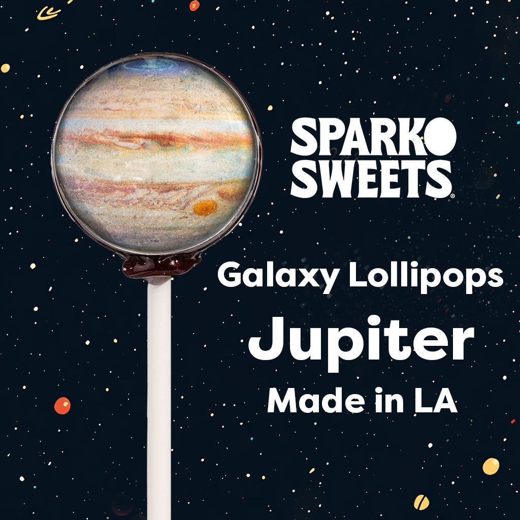 Sparko Sweets Galaxy Lollipops Planet Jupiter