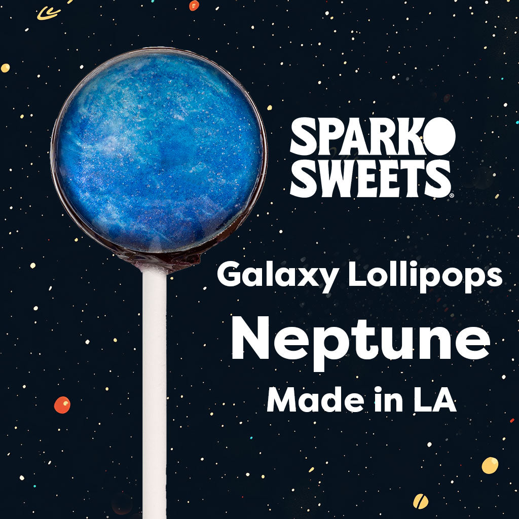 Sparko Sweets Galaxy Lollipops Planet Neptune