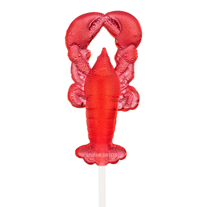 Watermelon Red Lobster Lollipops (24 Pops)