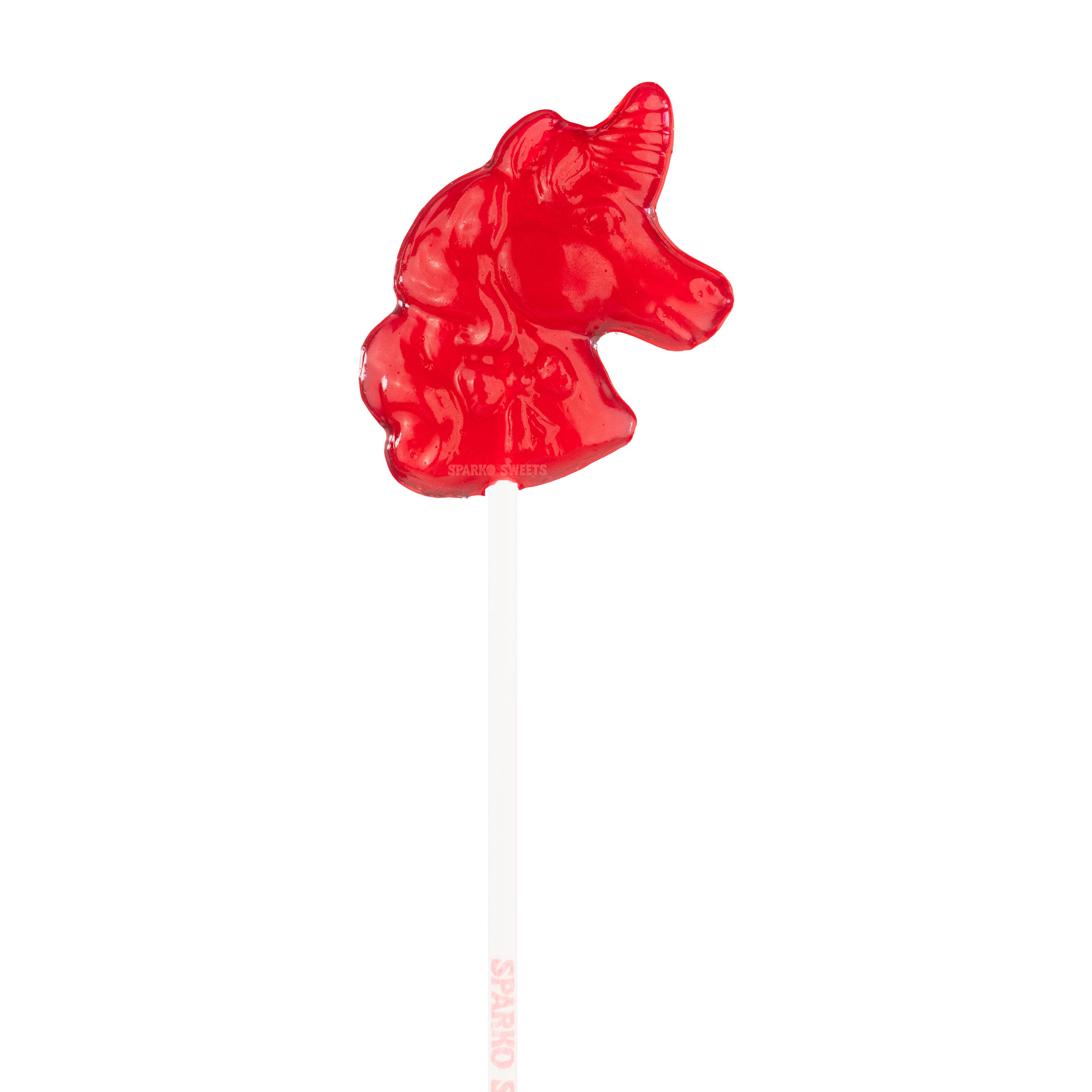 Sparko Sweets Green Unicorn Lollipops, Made in Los Angeles, Perfect for Princess Parties, Birthday Celebrations, Corporate Events, Holiday Giveaways, Promotional Swag, Fun Treat