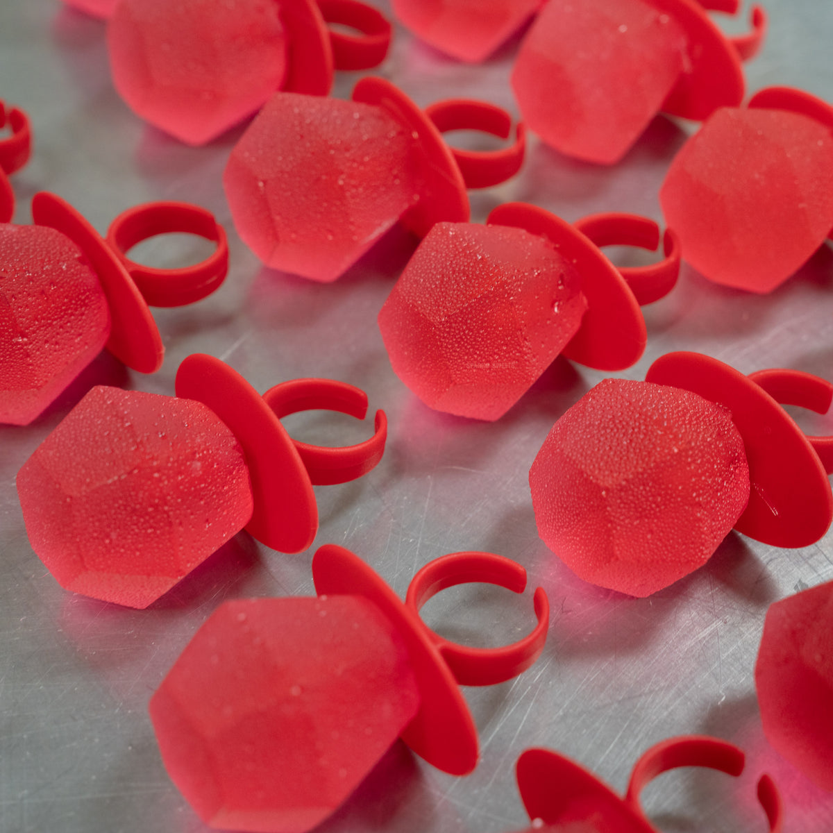 Sparko Sweets Custom Ring Pops Production, Made in Los Angeles, Perfect for Promotional Giveaways, Brand Activations, Corporate Events