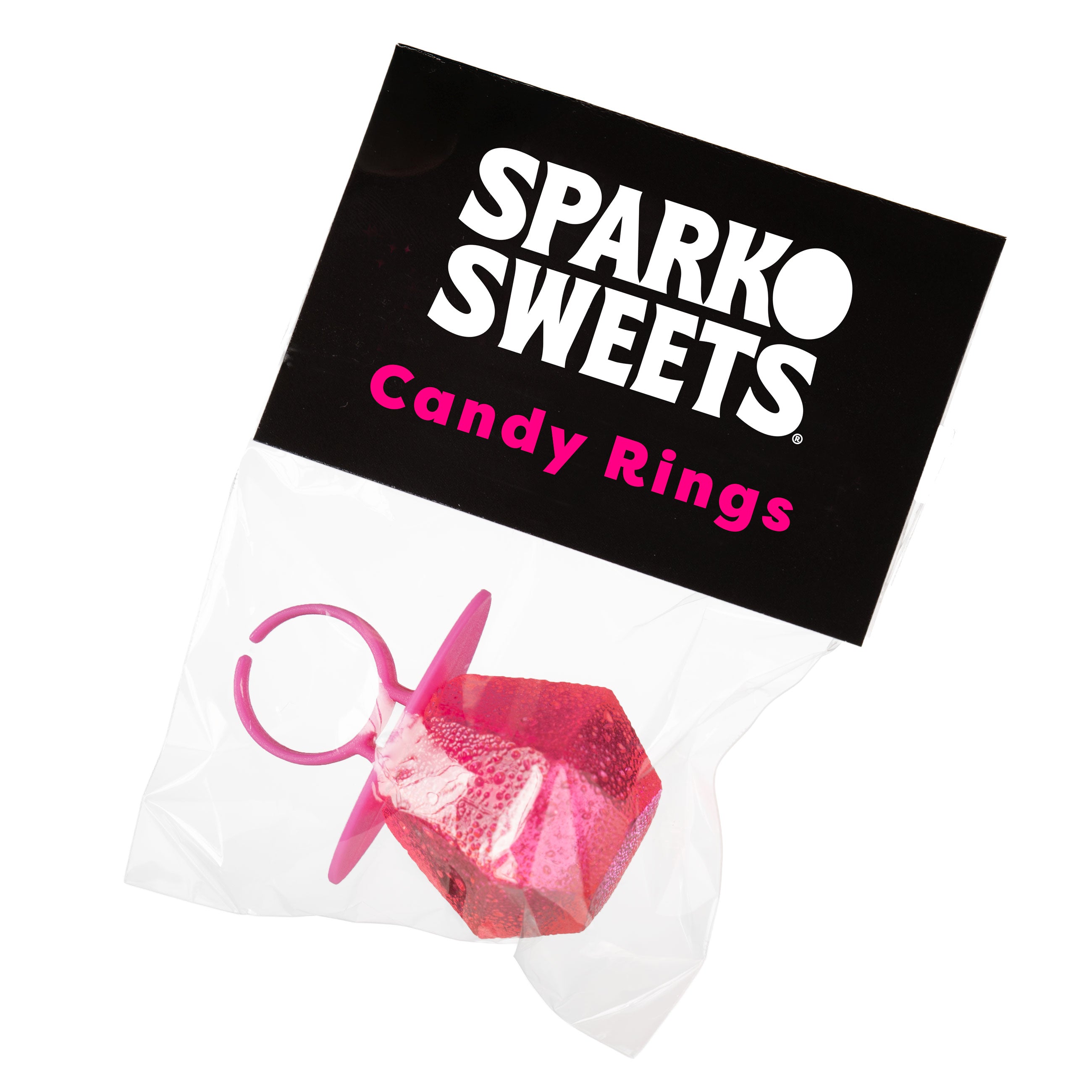 Sparko Sweets Custom Ring Pops with Toppers, Made in Los Angeles, Perfect for Promotional Giveaways, Brand Activations, Corporate Events