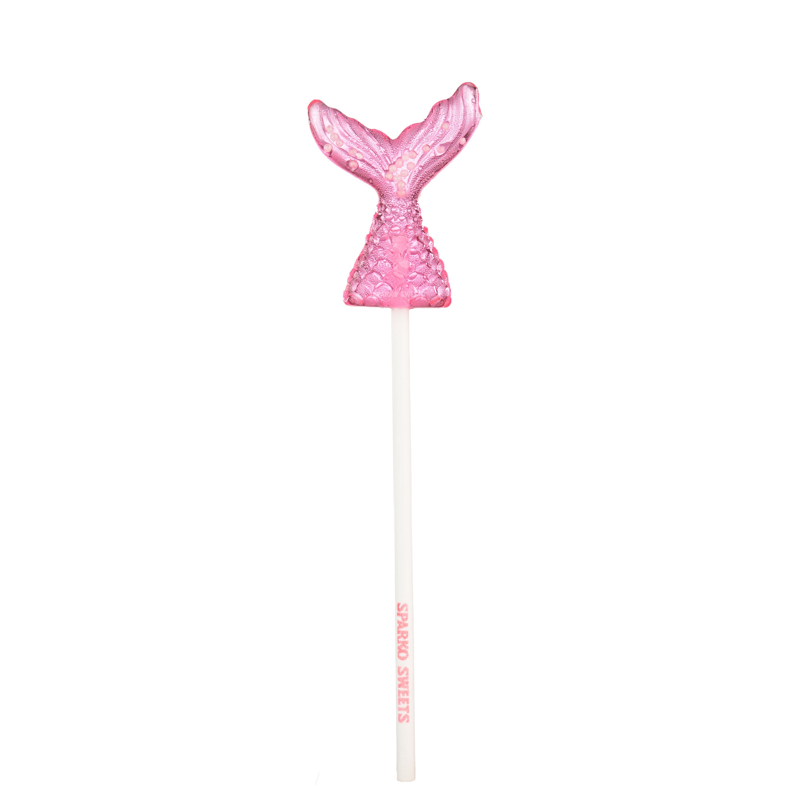 Handcrafted in Los Angeles, Sparko Sweets Pink Mermaid Tail Lollipops are perfect for mermaid themed parties, baby showers, gender reveals, Valentine’s and Galentine’s gifts, Easter baskets, and festive stocking stuffers