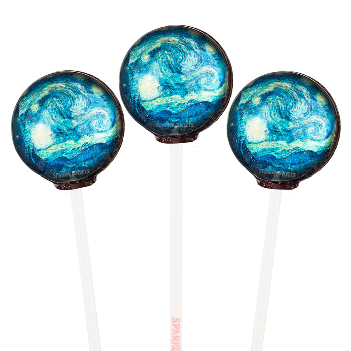 Starry Night Lollipops (10 Pops)