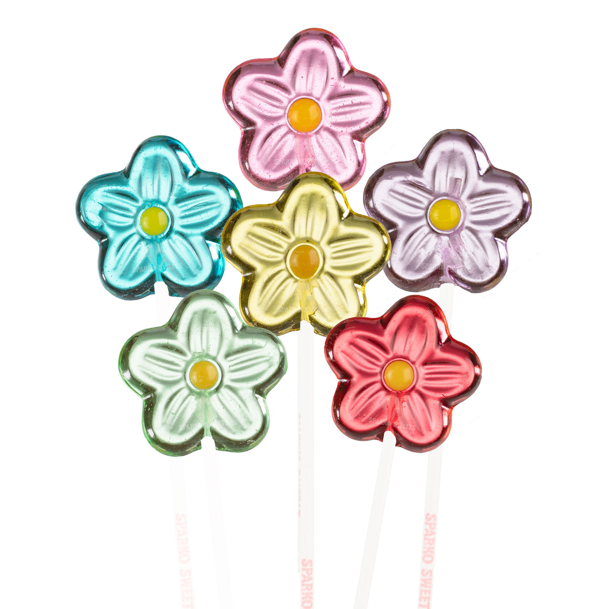 Daisy Twinkle Lollipops - Short Stem