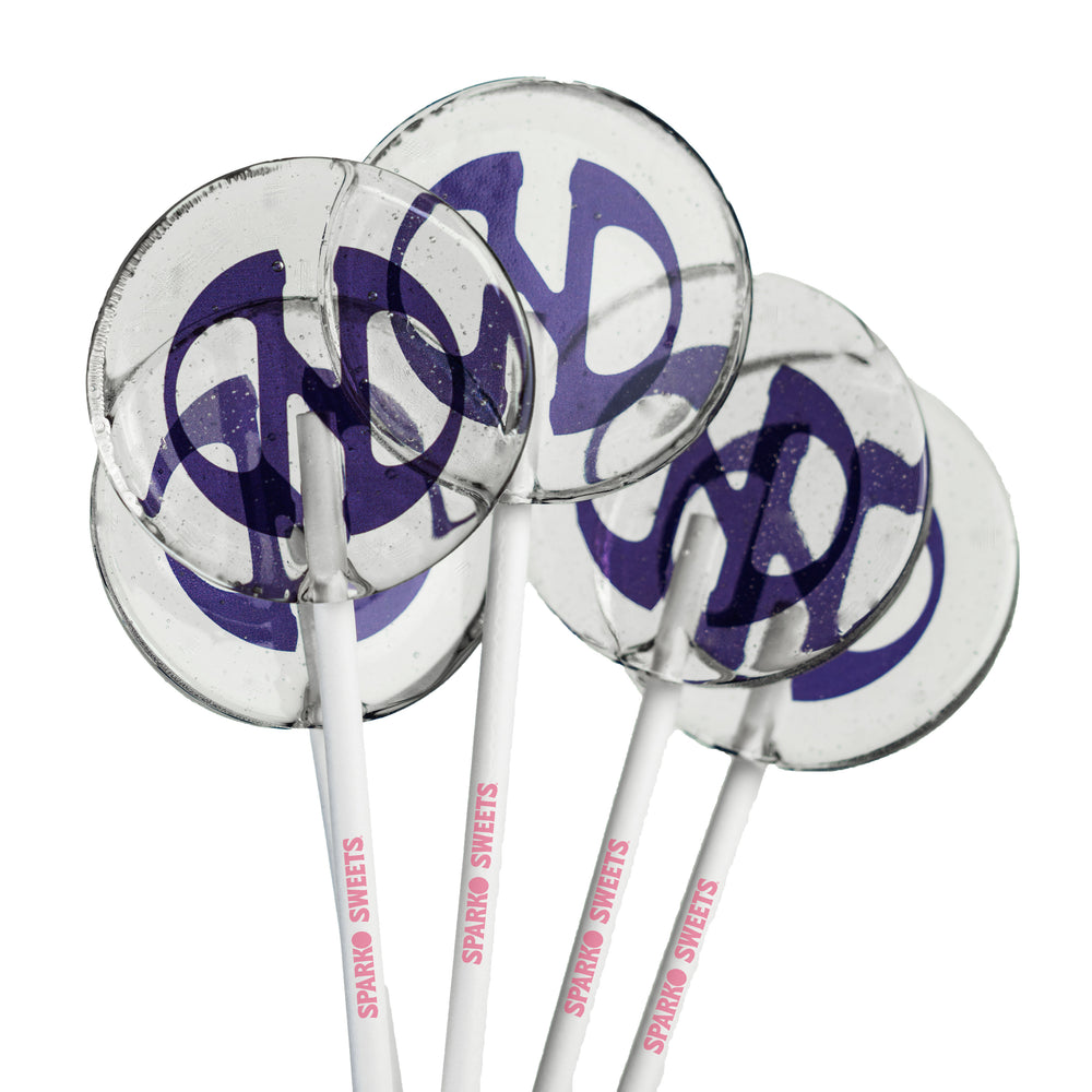 Clear Custom Sugar Free Lollipops