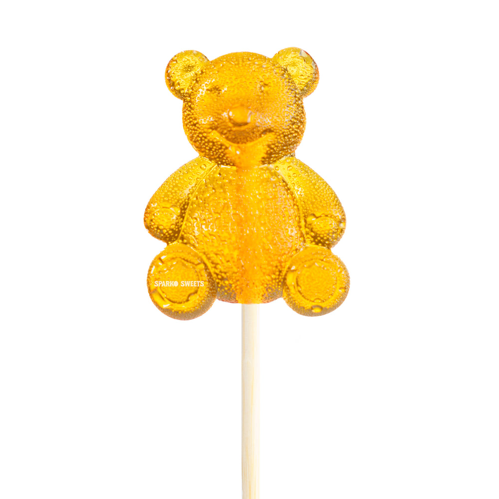 Honey Bear Lollipops by Sparko Sweets