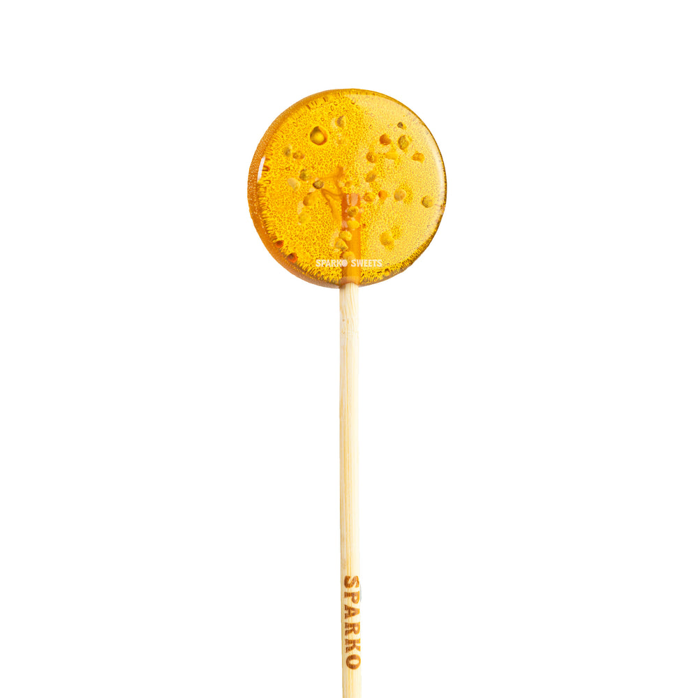 Honey Bee Pollen Lollipops by Sparko Sweets