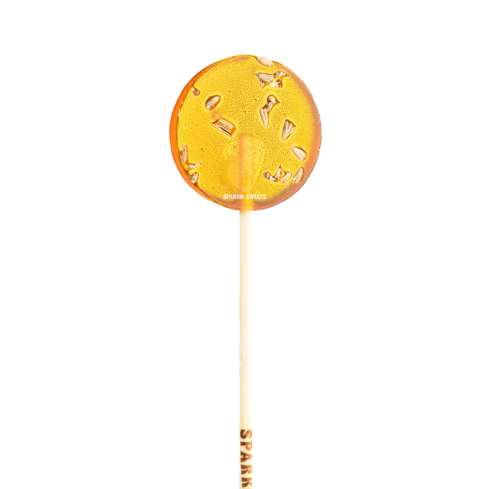 Honey Lavender Lollipops with Sustainable Bamboo Sticks by Sparko Sweets