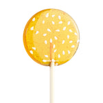 Honey Sesame Lollipops with Sustainable Bamboo Sticks by Sparko Sweets