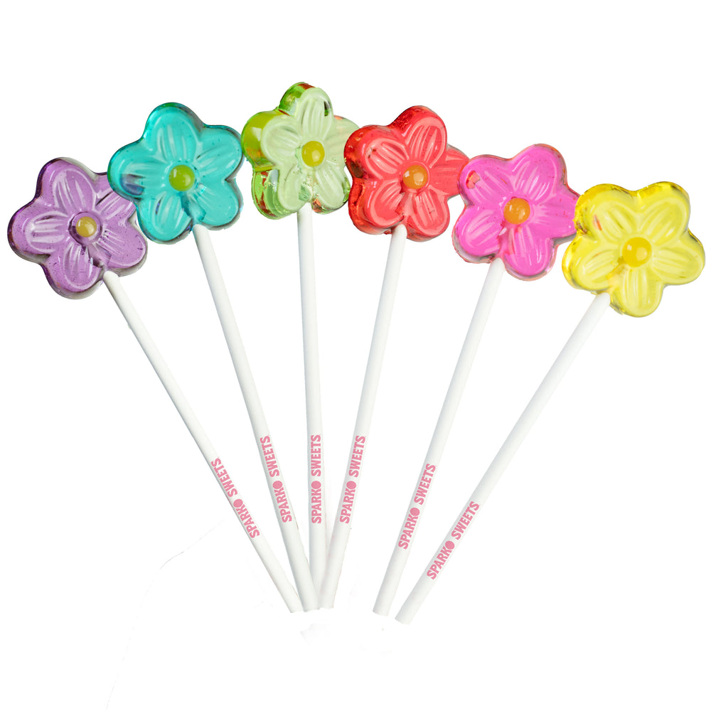 Zero Sugar Twinkle Mini Daisy Lollipops