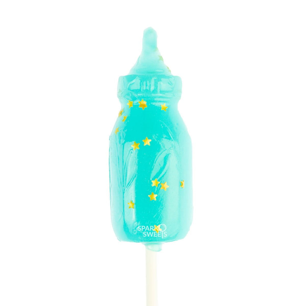 
            
                Load image into Gallery viewer, Starry Blue Baby Bottle Lollipops - Blue Raspberry (24 Pieces) - Sparko Sweets
            
        