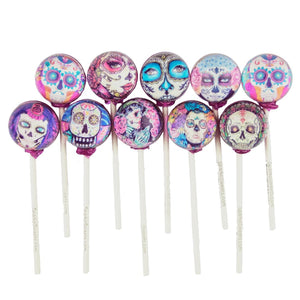 La Catrina Day of the Dead Picture Lollipops (10 Pieces) - Sparko Sweets