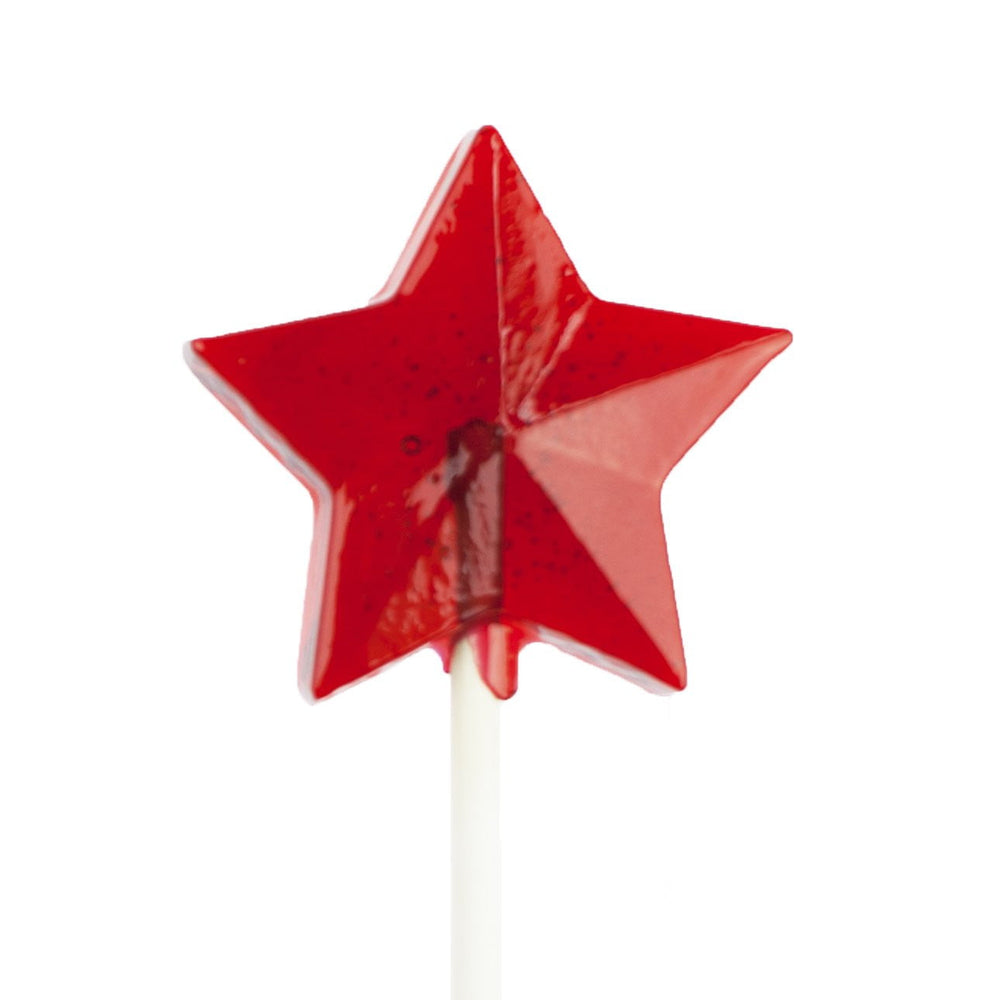 
            
                Load image into Gallery viewer, Red Star Lollipops - Cherry (24 Pieces) - Sparko Sweets
            
        