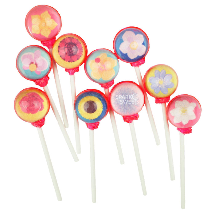 Lovely Flowers Lollipops