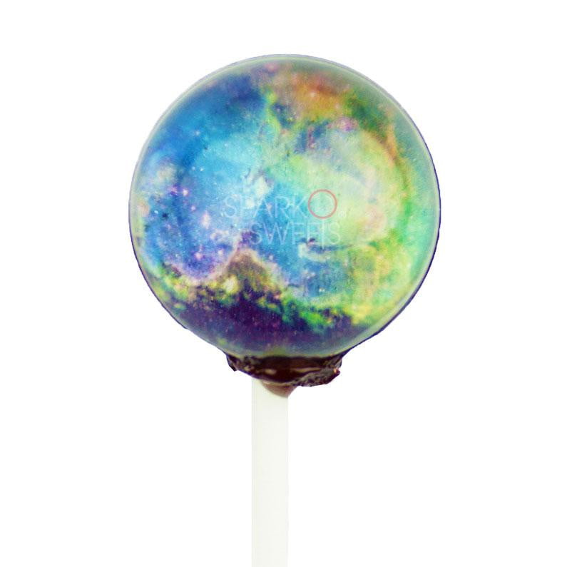 Galaxy Lollipops Nebula Designs - Sparko Sweets