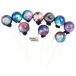 Sugar Free Galaxy Lollipops Cosmo Designs - Sparko Sweets