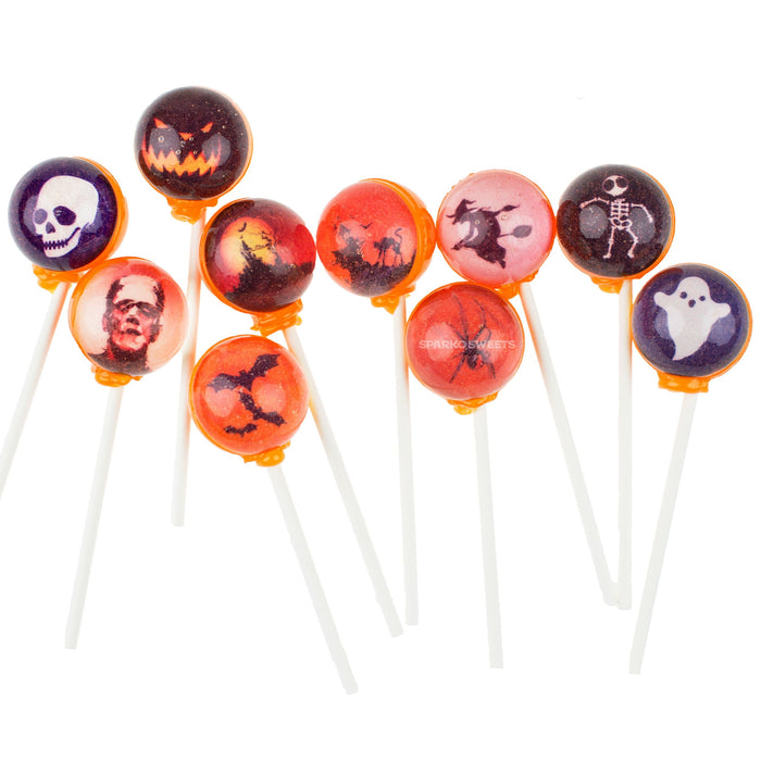 Ghosts and Ghouls Lollipops - Watermelon (10 Pieces)