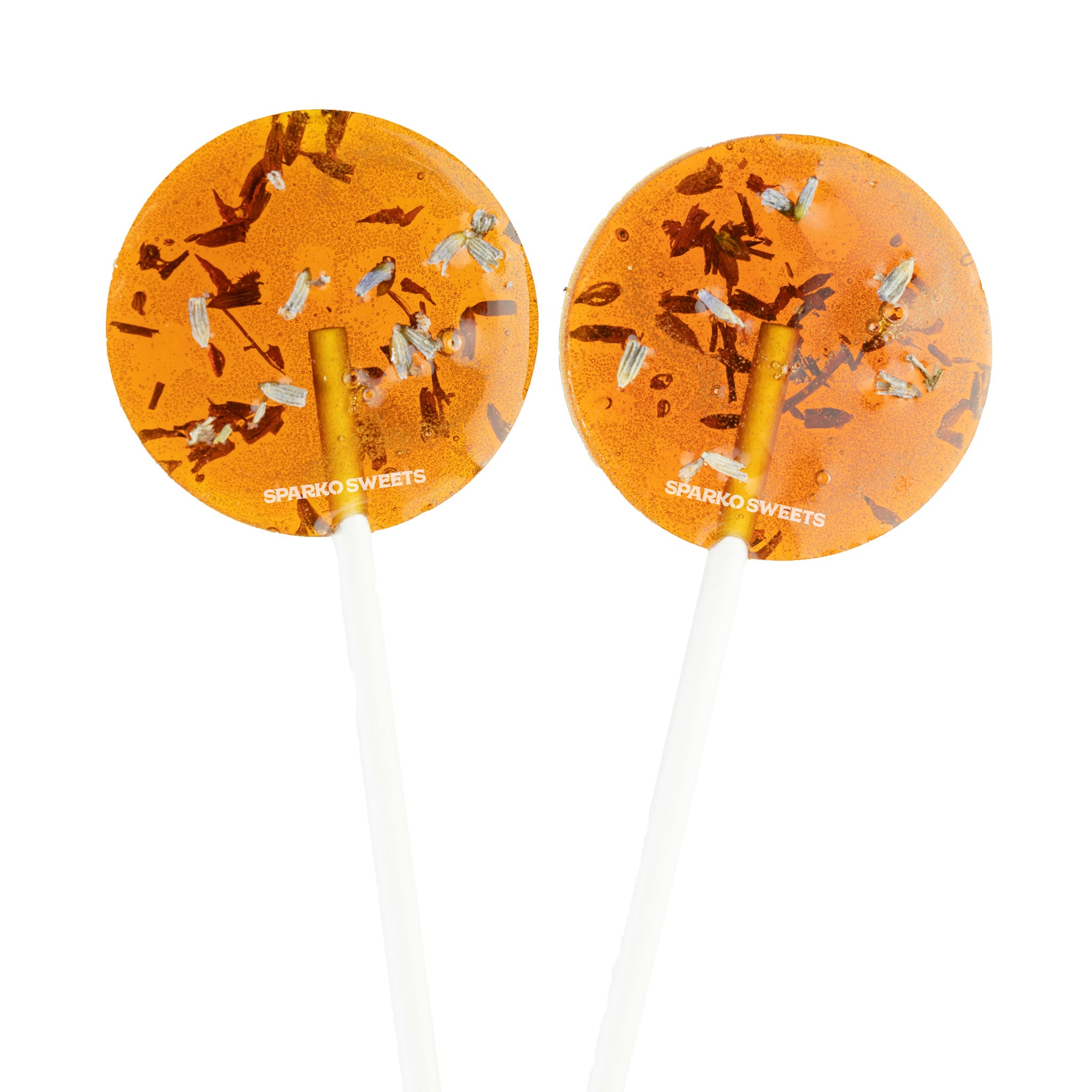 Honey Lavender Tea Lollipops Sparko Sweets