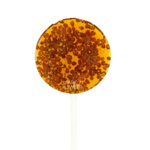 
            
                Load image into Gallery viewer, Honey Raw Bee Pollen Lollipops - Sparko Sweets
            
        