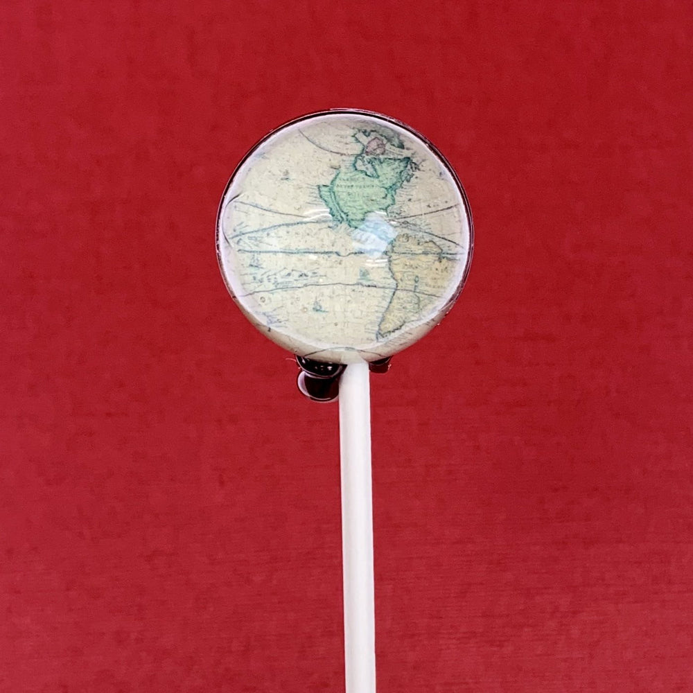 Ancient Map Designs Picture Lollipops (10 Pieces) - Sparko Sweets